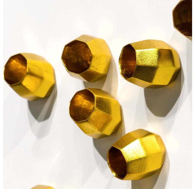 Wall Play Substrate, 'Gold Barnacle' Gold Leaf Design Group | Wall Decor | Modishstore - 2