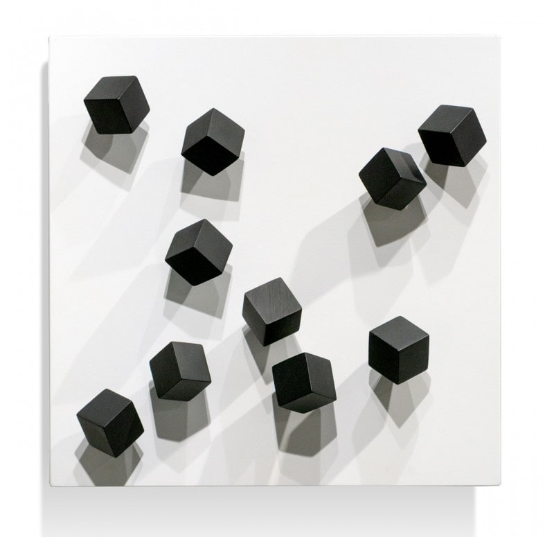 Wall Play Substrate, 'Black Pivot' by Gold Leaf Design Group | Wall Decor | Modishstore