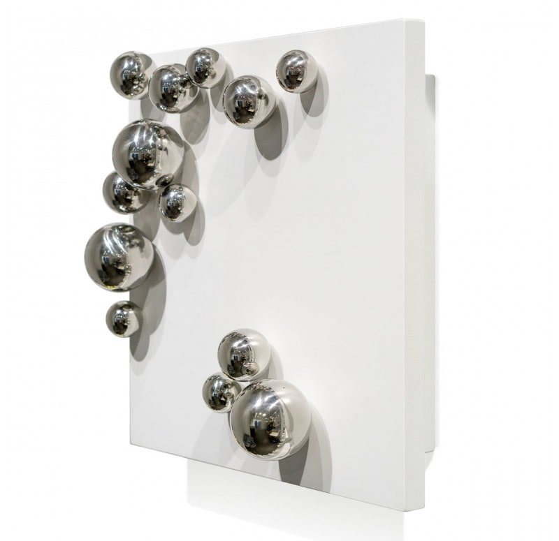 Wall Play Substrate, 'Polished Orb' by Gold Leaf Design Group | Wall Decor | Modishstore