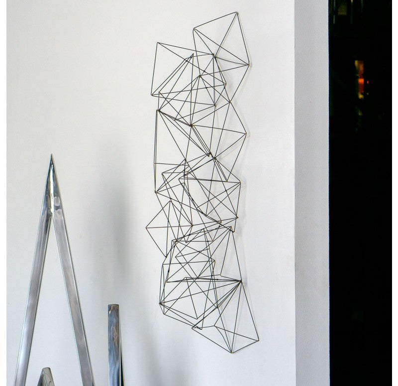 Wire Crystal Sculpture by Gold Leaf Design | Wall Art | Modishstore - 2