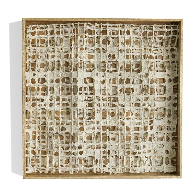 Shadow Box w-Digital Paper Natural Oak Frame by Gold Leaf Design Group | Wall Decor | Modishstore