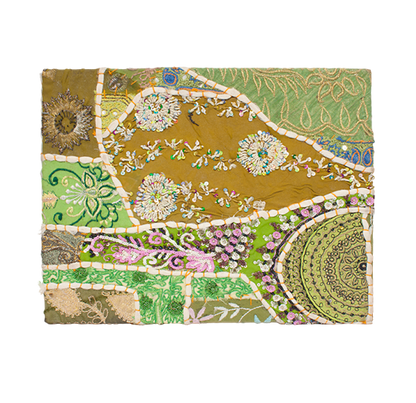 Gold Leaf Design Group Sari Art Boxes | Wall Decor | Modishstore-15