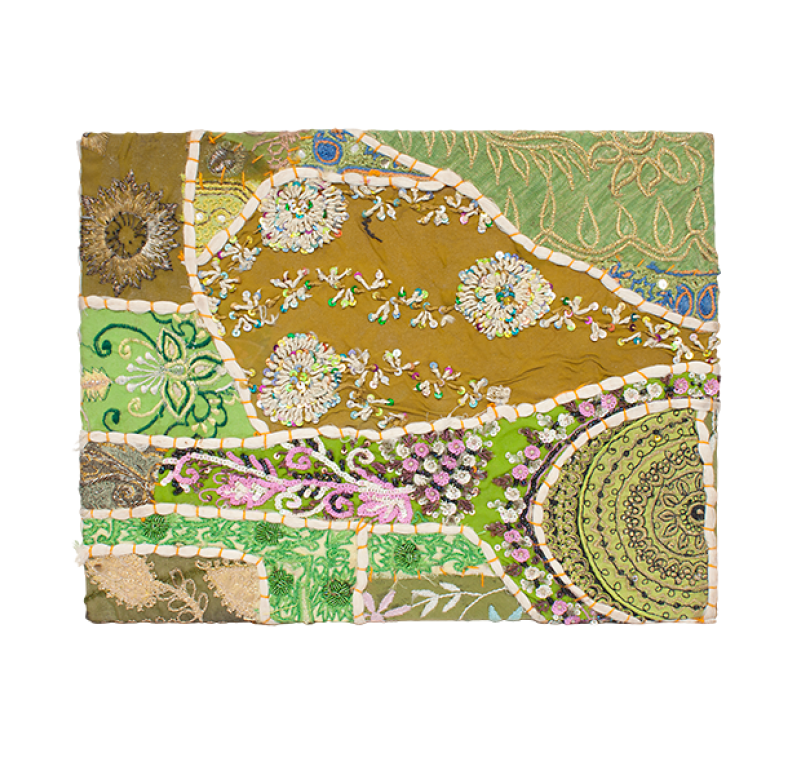 Gold Leaf Design Group Sari Art Boxes | Wall Decor | Modishstore - 15