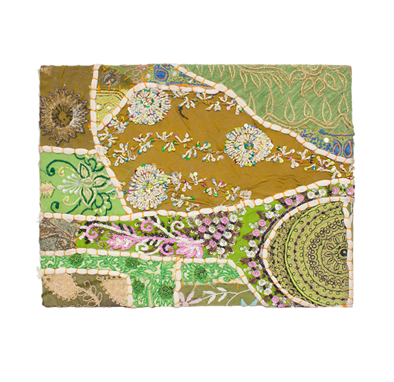 Gold Leaf Design Group Sari Art Boxes | Wall Decor | Modishstore-15