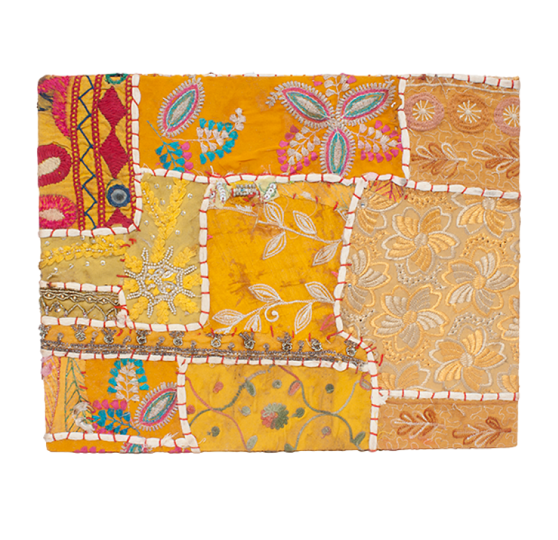 Gold Leaf Design Group Sari Art Boxes | Wall Decor | Modishstore - 13