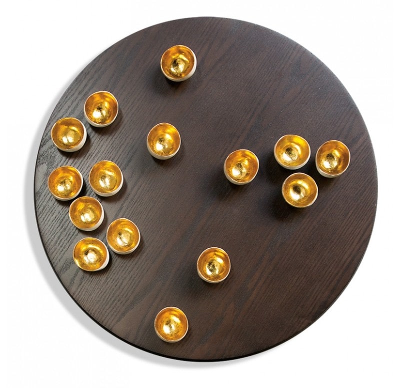 Wall Play Round Substrate 'Gold Seed', 24"D by Gold Leaf Design Group | Wall Decor | Modishstore - 4