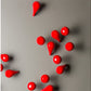 Wall Play Substrate, 'Fig, Red by Gold Leaf Design Group | Wall Decor | Modishstore - 2