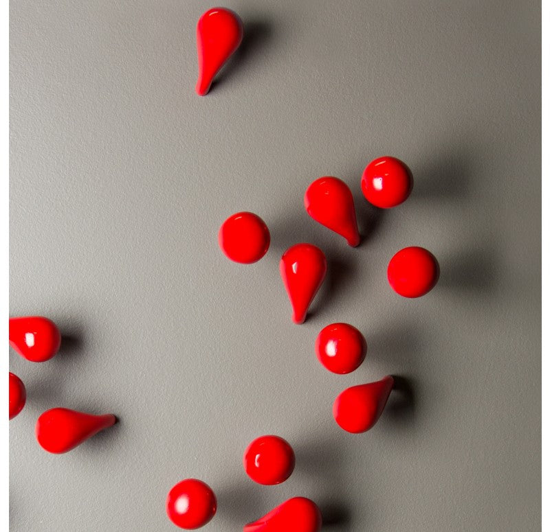 Wall Play Substrate, 'Fig, Red by Gold Leaf Design Group | Wall Decor | Modishstore - 2