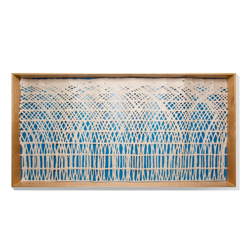 Shadow Box w/ Painted Interior & Curva Paper by Gold Leaf Design Group | Wall Decor | Modishstore