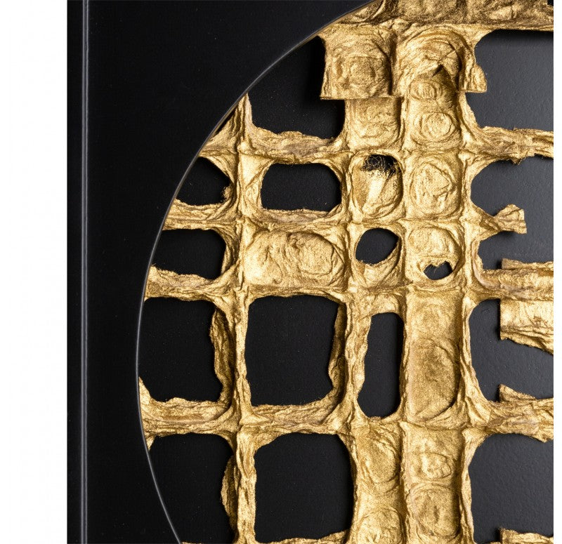 Shadow Box, Digital Paper, Gold (Set of 2) by Gold Leaf Design Group | Wall Decor | Modishstore - 3