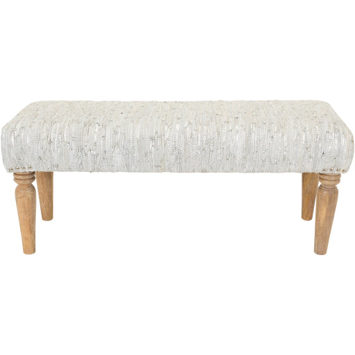 Surya Upholstered Bench - ATE-001 | Stools & Benches | Modishstore-2