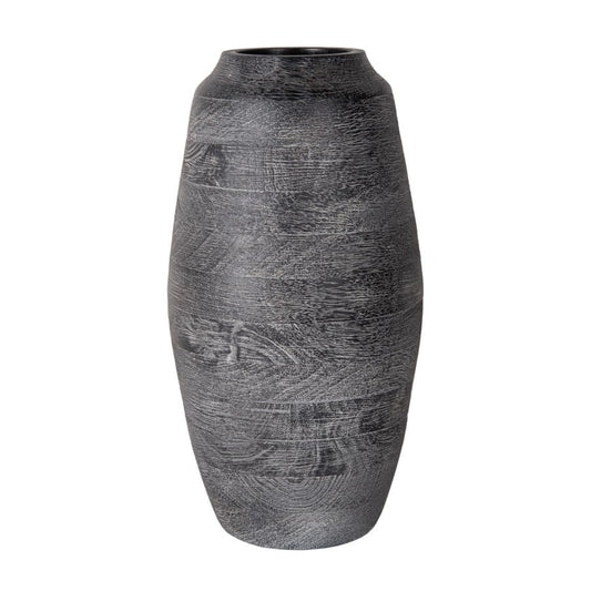 Kasar Wood Vase by Jeffan | Vases | Modishstore