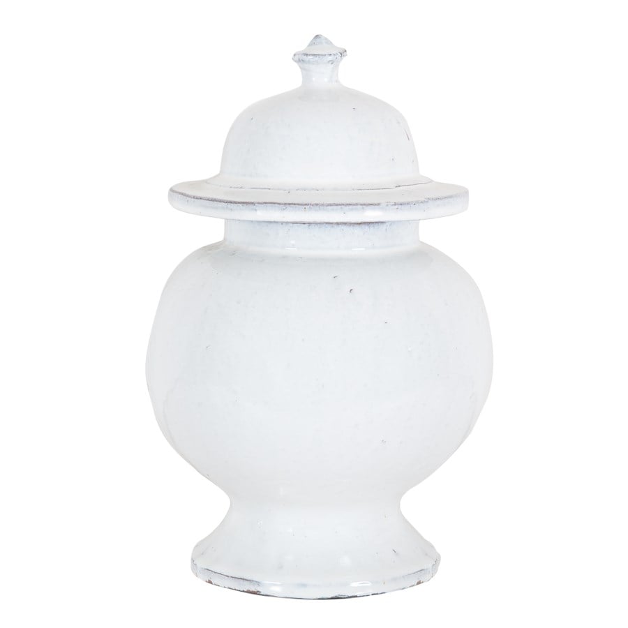 Misha Stoneware Ginger Jar Set of 2 by Jeffan | Jars & Canisters | Modishstore - 2