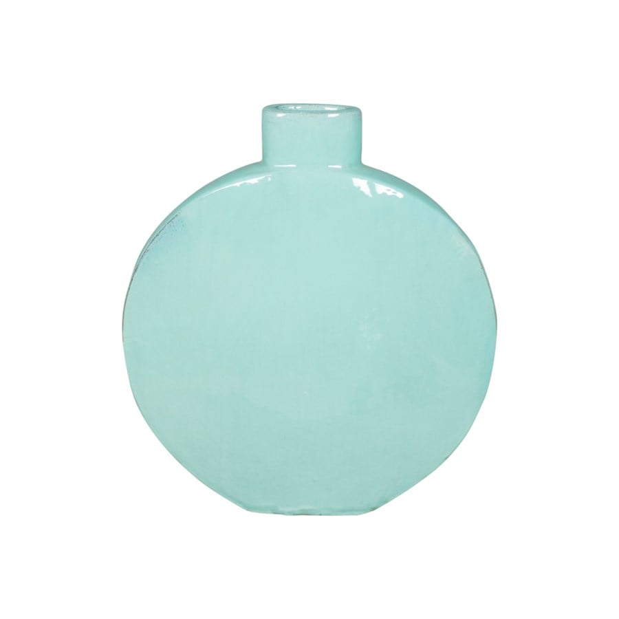 June Stoneware Vase, Blue by Jeffan | Vases | Modishstore - 3