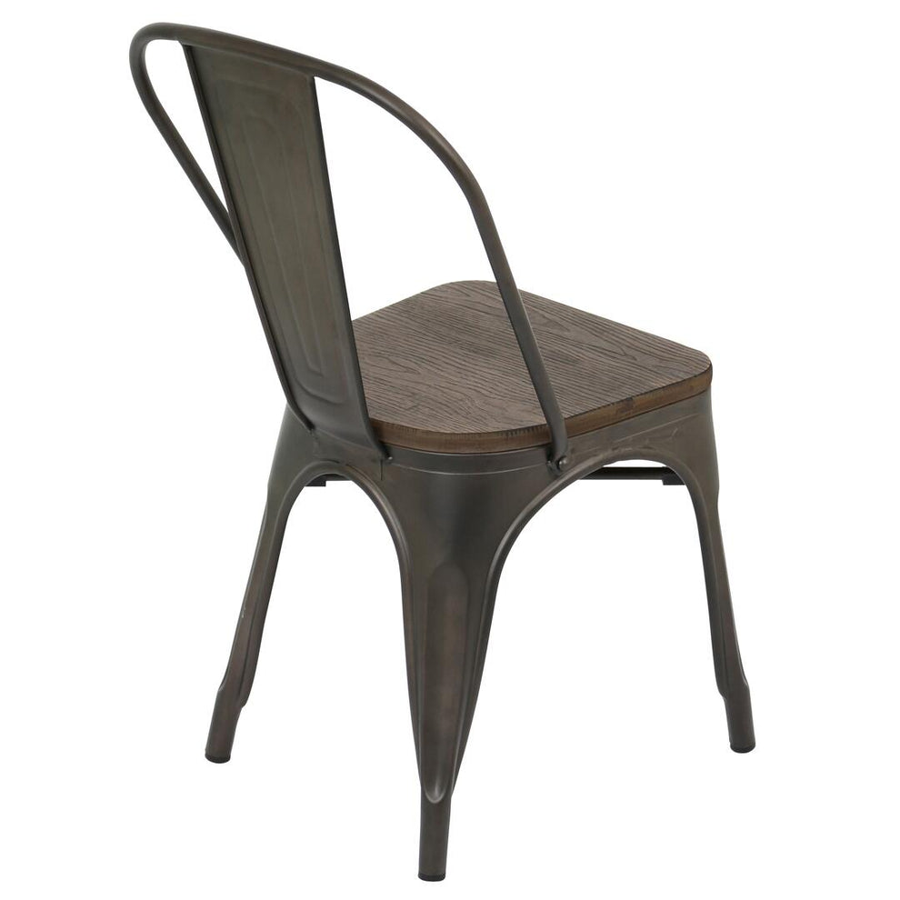 LumiSource Oregon Dining Set - Chair Set of 2 | Modishstore | Dining Chairs - 11