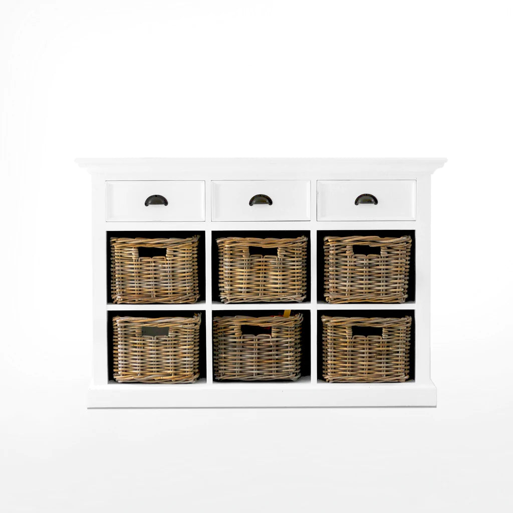 Buffet with 6 Baskets By Novasolo - B128 | Sideboards | Modishstore - 2
