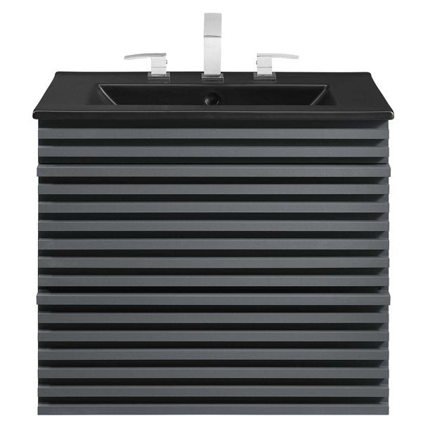 Modway Render 24" Wall-Mount Bathroom Vanity - EEI-5364 | Bathroom Accessories | Modishstore - 5