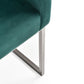 Vig Furniture Modrest Yukon Modern Velvet & Gold Dining Chair