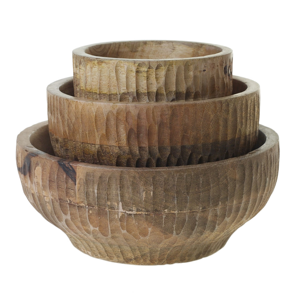 Bali Bowl Set Of 4 By Accent Decor | Planters, Troughs & Cachepots | Modishstore - 3