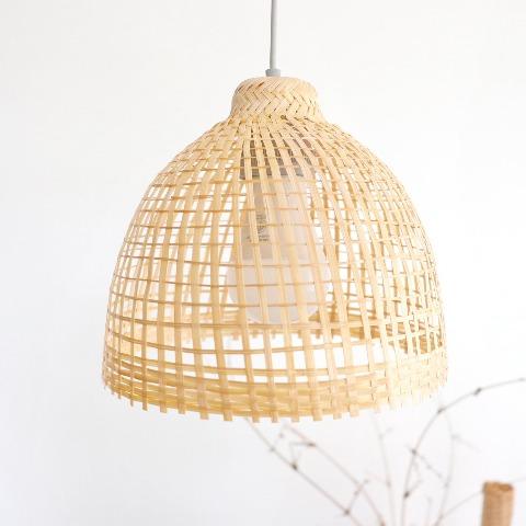 Sama - Bamboo Pendant Light Shade By Thaihome | Pendant Lamps | Modishstore - 6