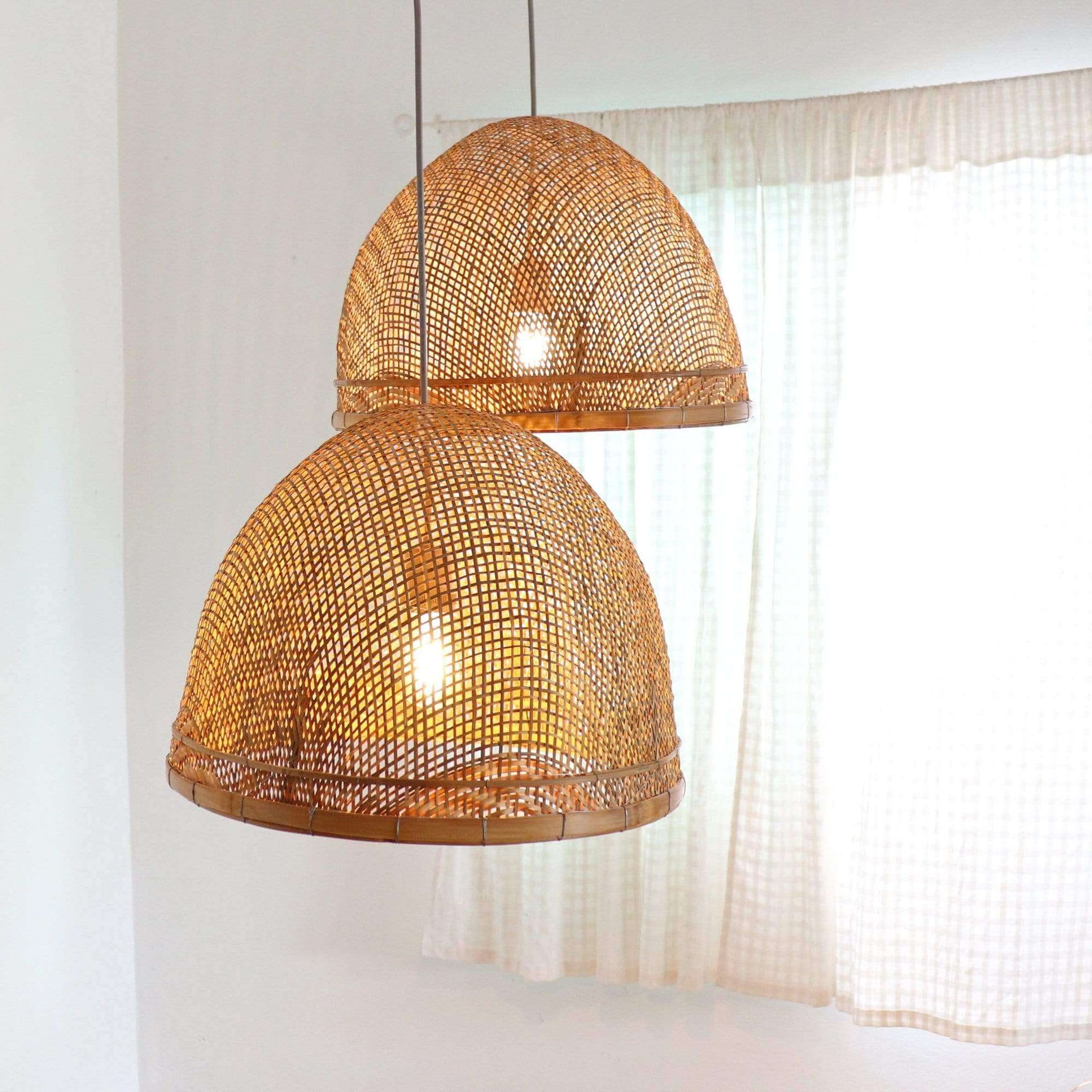 Jaingam - Bamboo Pendant Light By Thaihome | Pendant Lamps | Modishstore