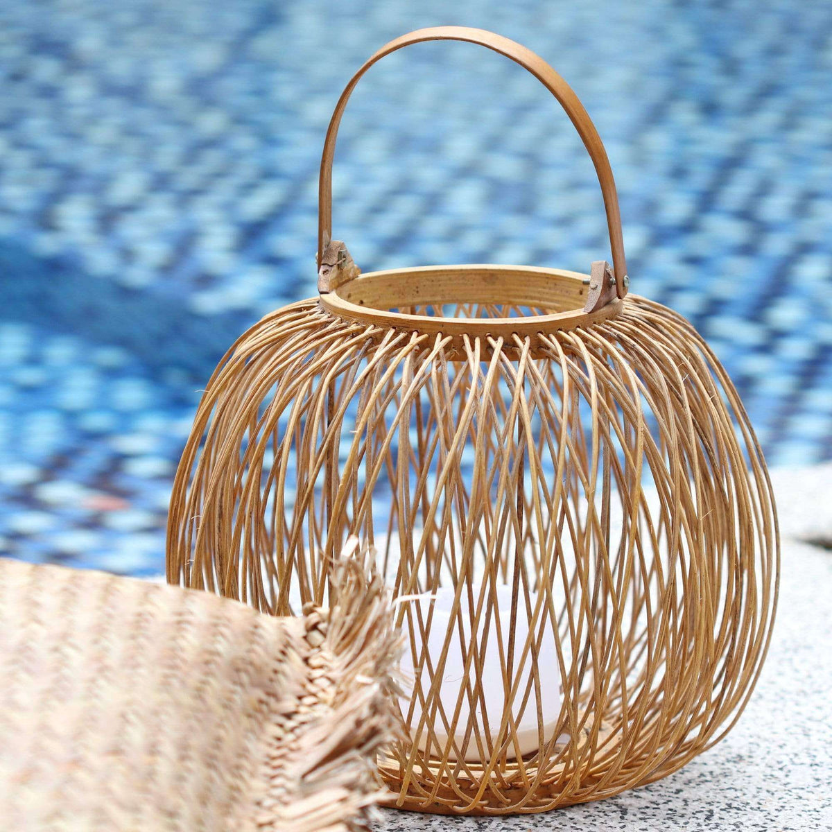 Kaweekon - Bamboo Lantern By Thaihome | Table Lamps | Modishstore - 5