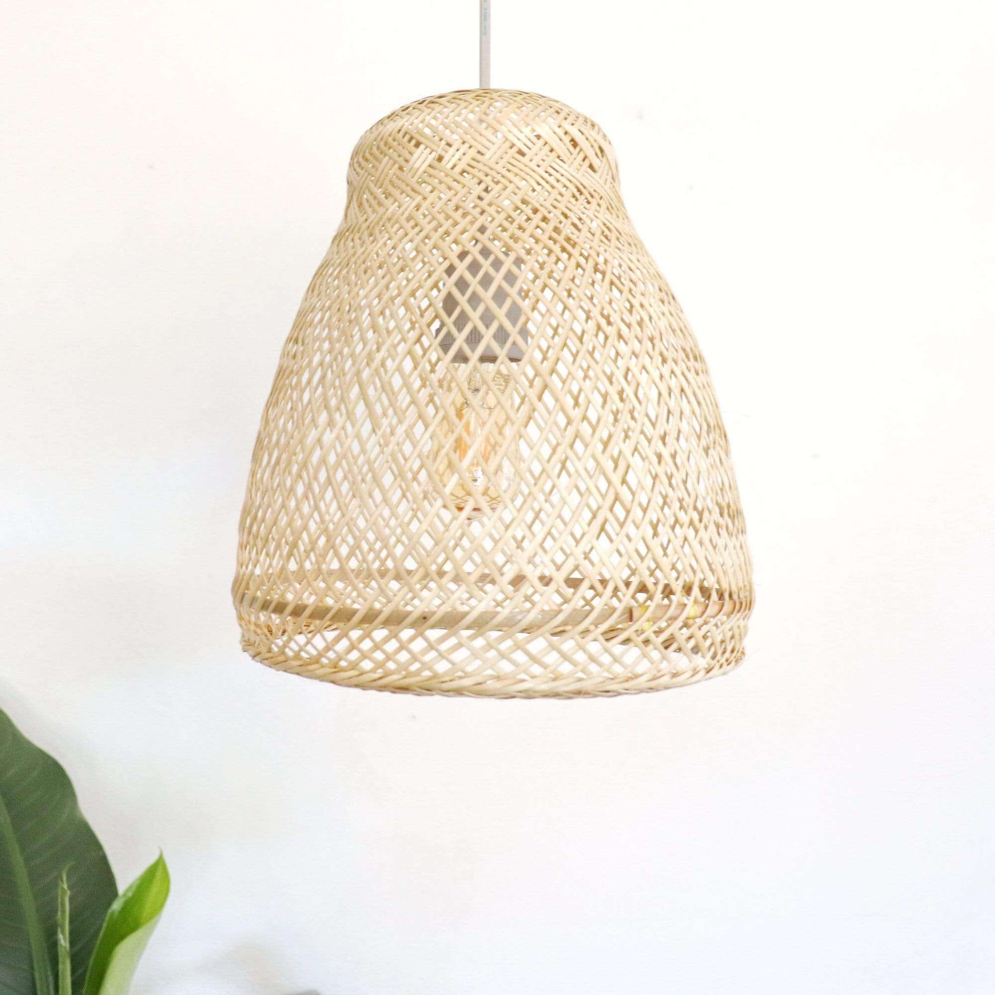 Muntana Bamboo Pendant Light (10 -11 Inches) By Thaihome | Pendant Lamps | Modishstore - 3