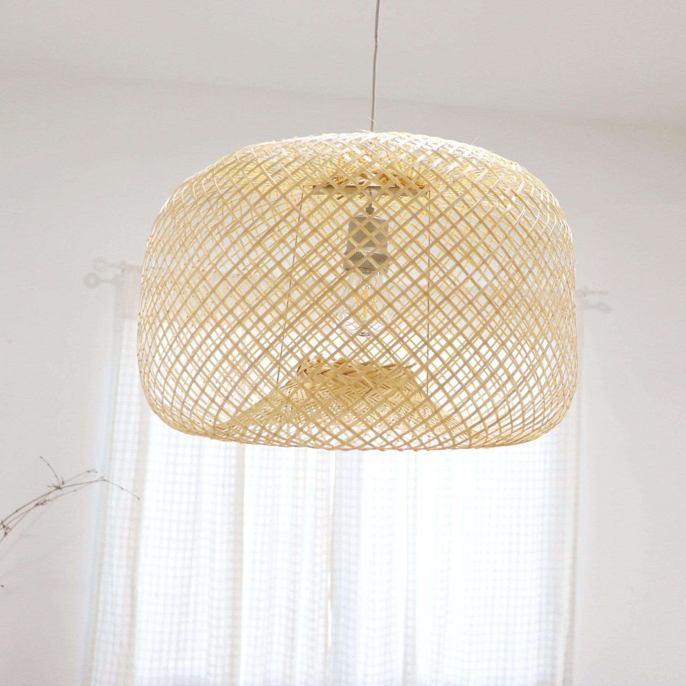 Pattranan - Bamboo Pendant Light Shade By Thaihome | Pendant Lamps | Modishstore - 3