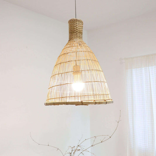 Rasri -  Bamboo Pendant Light Shade By Thaihome | Pendant Lamps | Modishstore