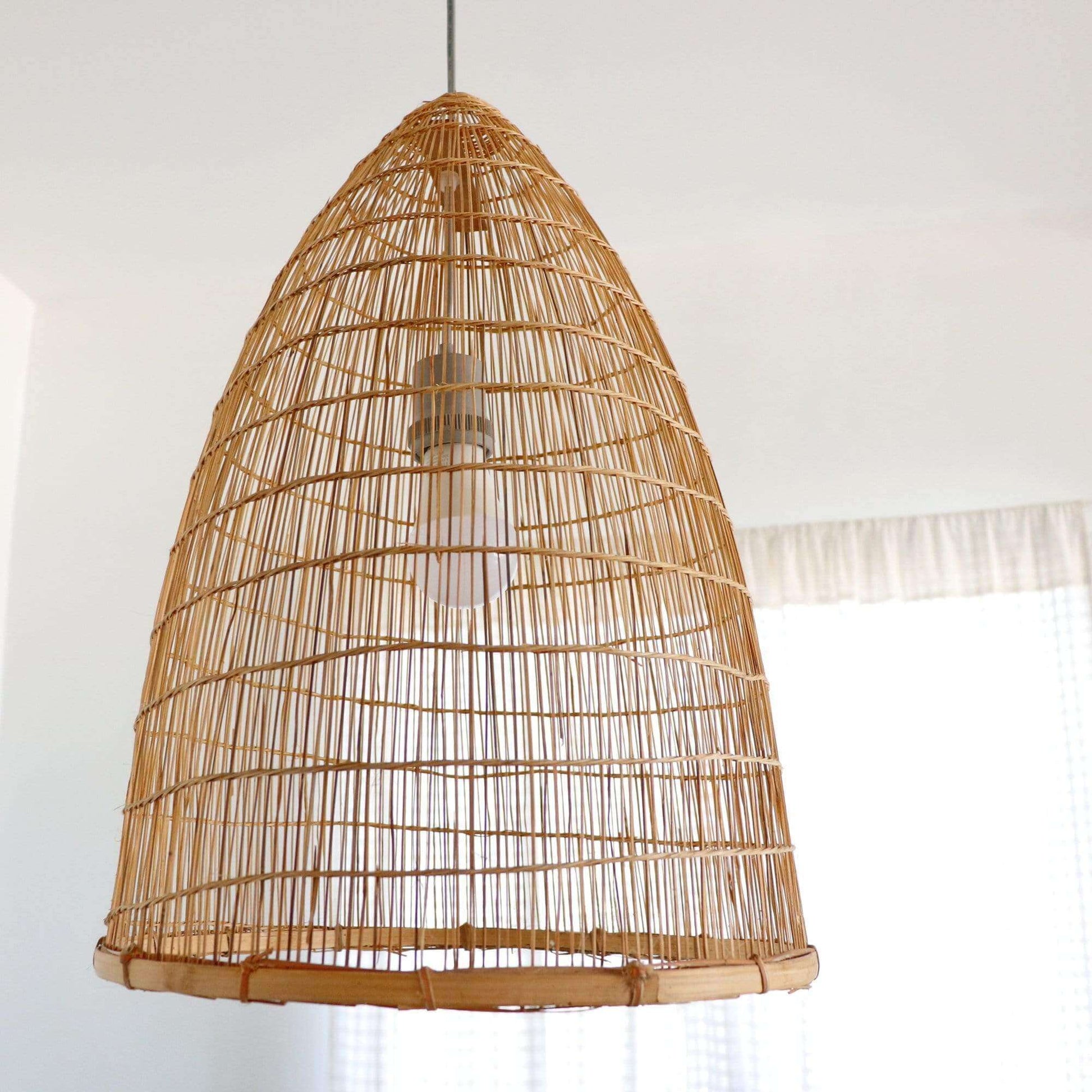 Sawan - Bamboo Pendant Light Shade By Thaihome | Pendant Lamps | Modishstore - 3