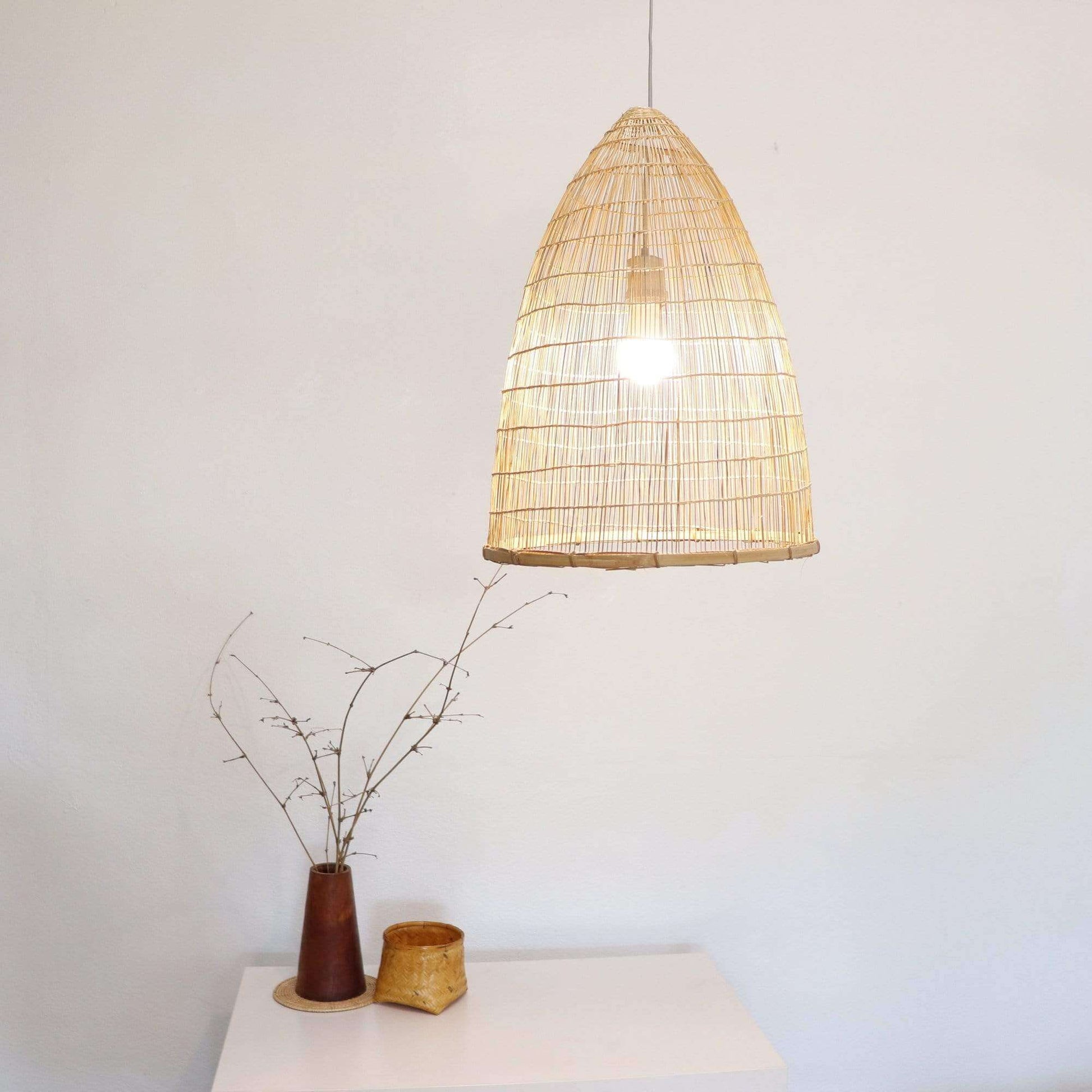 Sawan - Bamboo Pendant Light Shade By Thaihome | Pendant Lamps | Modishstore - 8