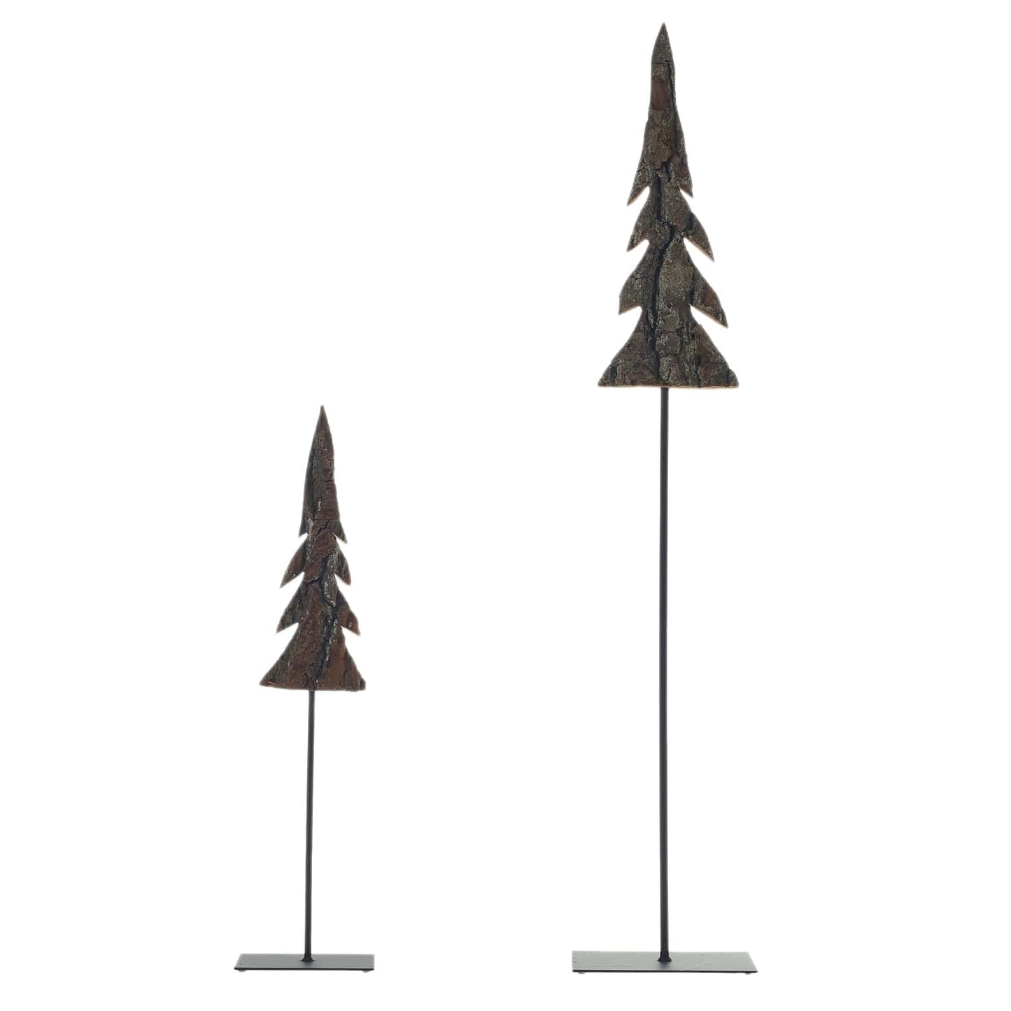 Barklin Tree Set of 2 by Accent Decor | Christmas Trees | Modishstore - 3