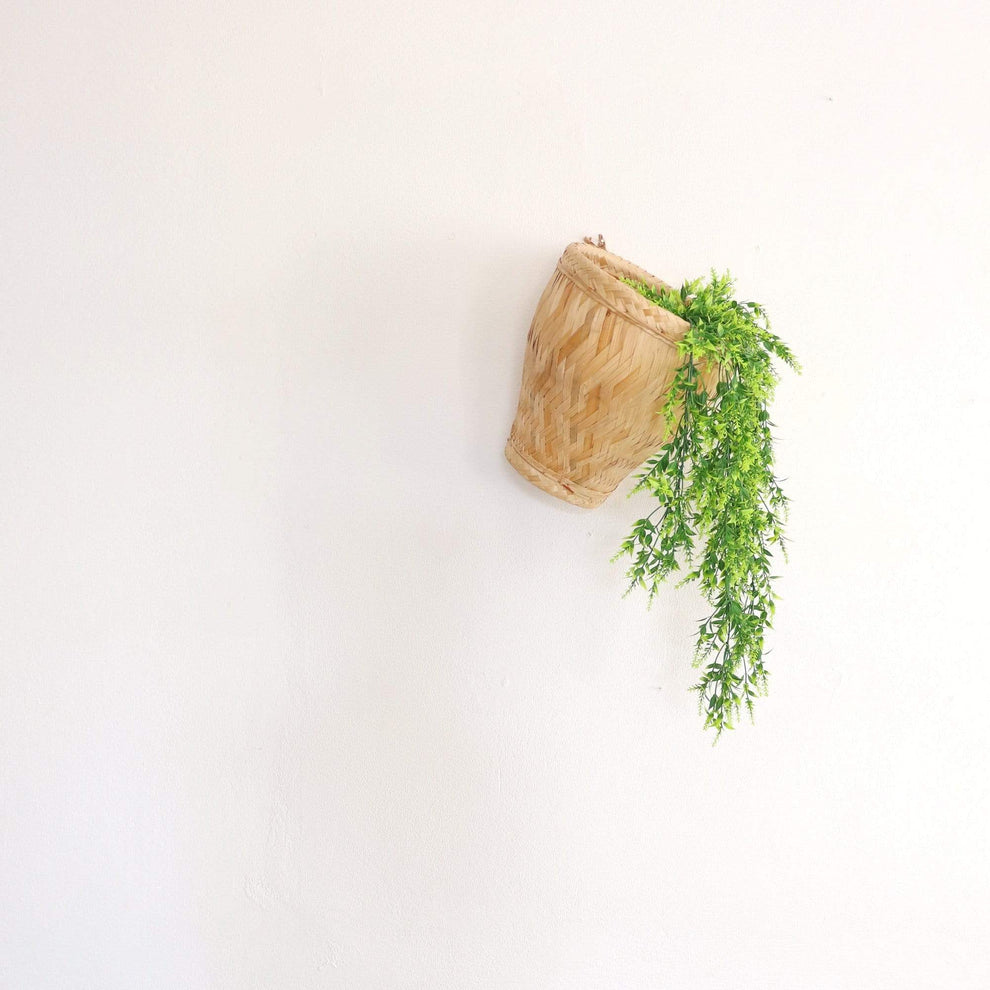 Titaya - Bamboo Basket By Thaihome | Wall Art | Modishstore - 3