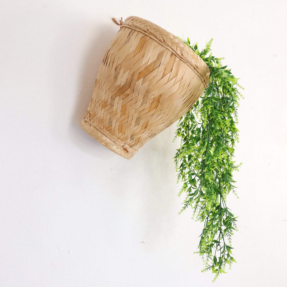 Titaya - Bamboo Basket By Thaihome | Wall Art | Modishstore - 2