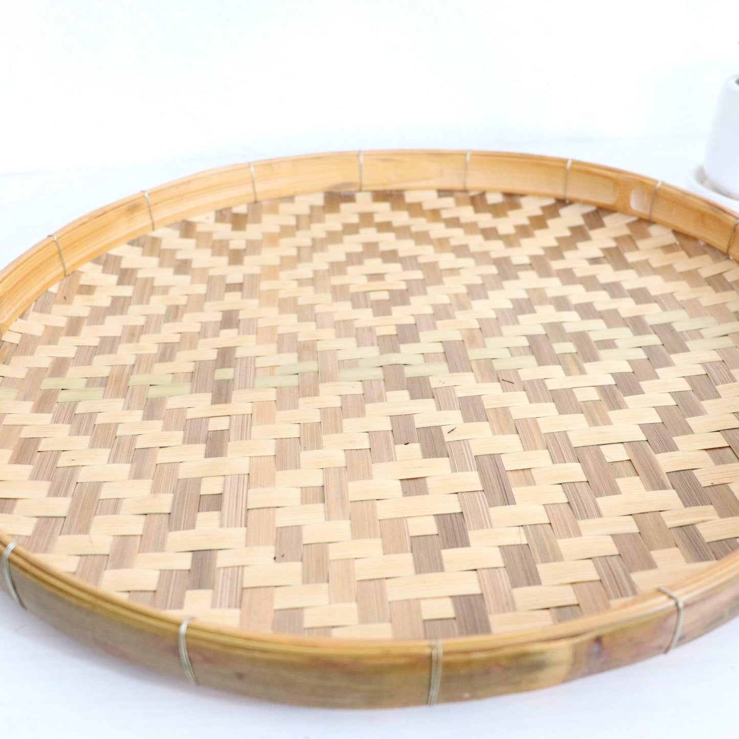 Suwannee - Bamboo Basket By Thaihome | Bins, Baskets & Buckets | Modishstore - 4