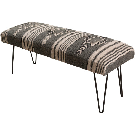 Surya Upholstered Bench - BATU003-481618 | Stools & Benches | Modishstore-2