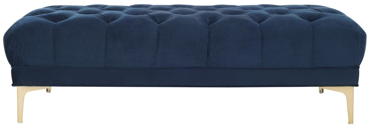 Safavieh Zarya Tufted Rectangular Bench | Benches | Modishstore - 1