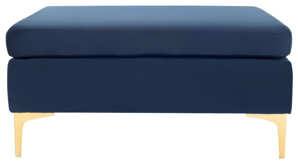 Safavieh Giovanna Square Ottoman | Side Tables | Modishstore - 1