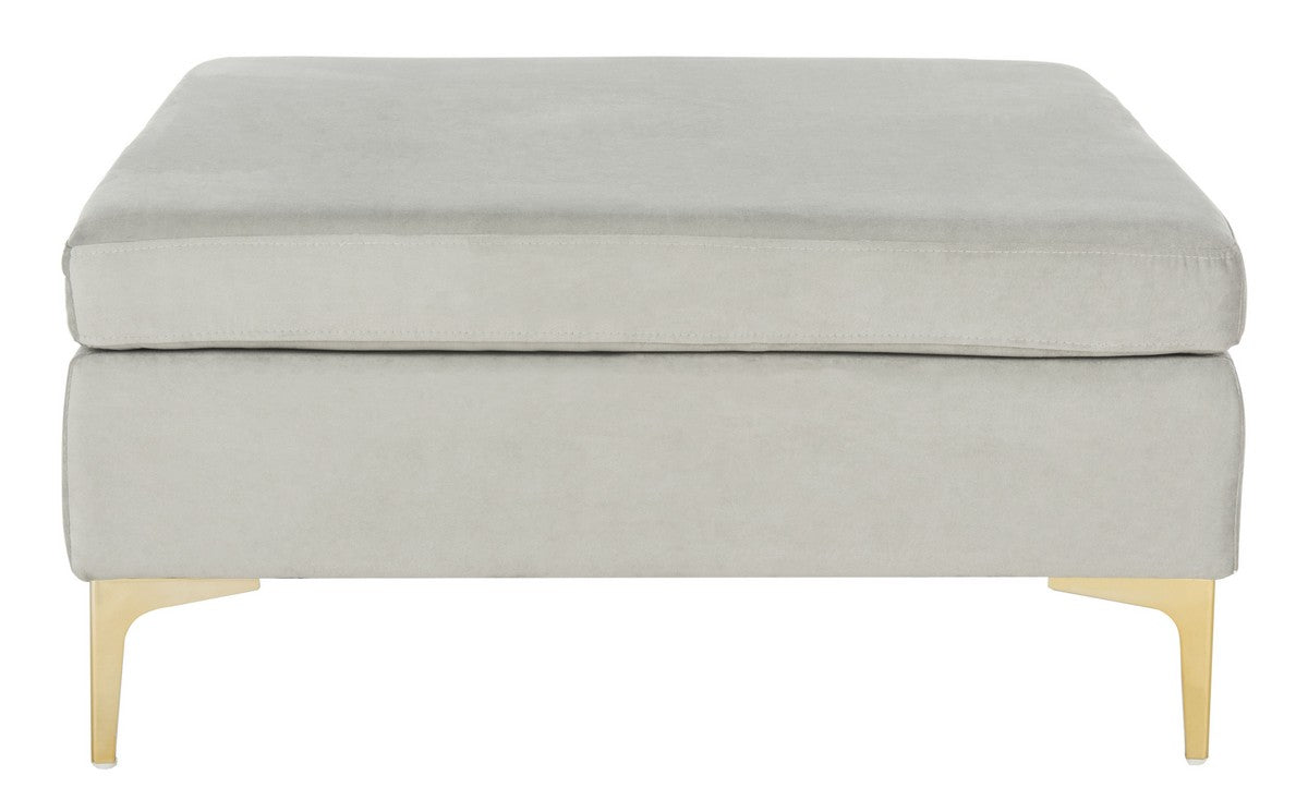 Safavieh Giovanna Square Ottoman | Side Tables | Modishstore - 6