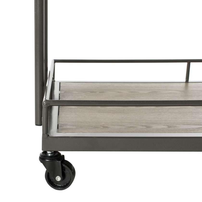 Safavieh Dawson 2 Tier Rectangle Bar Cart | Bar Carts | Modishstore - 3