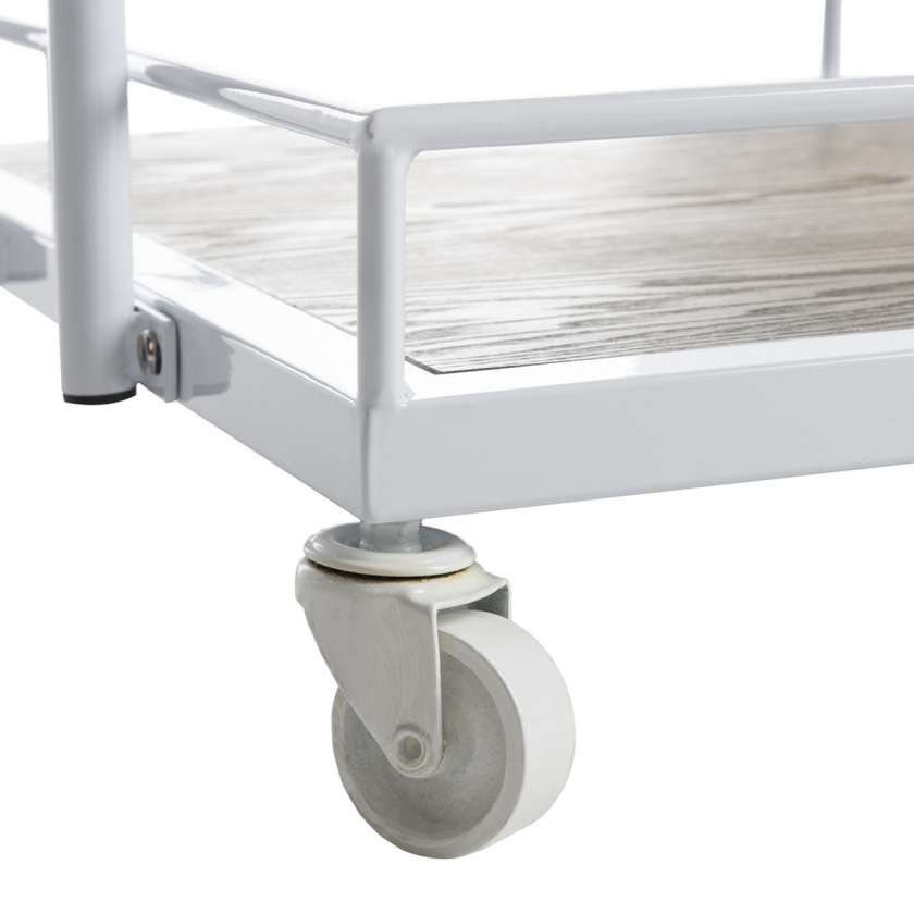 Safavieh Dawson 2 Tier Rectangle Bar Cart | Bar Carts | Modishstore - 7