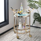 Safavieh Sienna 2 Tier Round Bar Cart | Bar Carts | Modishstore - 5