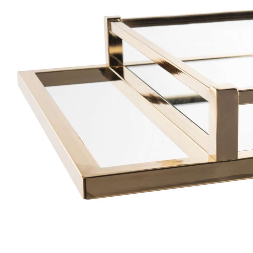 Safavieh Capri 2 Tier Rectangle Bar Cart | Bar Carts | Modishstore - 4