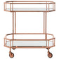 Safavieh Silva 2 Tier Octagon Bar Cart | Bar Carts | Modishstore - 1
