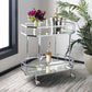 Safavieh Silva 2 Tier Octagon Bar Cart | Bar Carts | Modishstore - 4