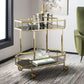 Safavieh Silva 2 Tier Octagon Bar Cart | Bar Carts | Modishstore - 8