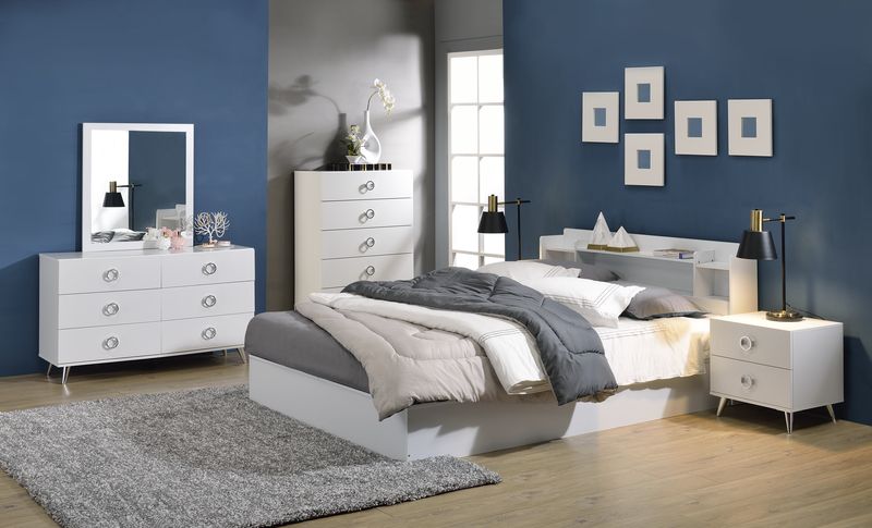 Perse Queen Bed By Acme Furniture | Beds | Modishstore - 6