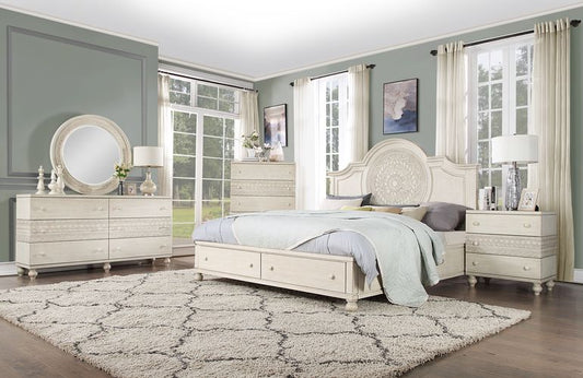 Roselyne Queen Bed By Acme Furniture | Beds | Modishstore