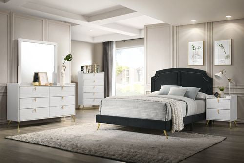 Zeena Eastern King Bed By Acme Furniture | Beds | Modishstore