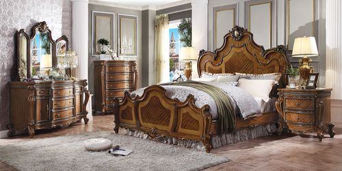 Picardy Eastern King Bed By Acme Furniture | Beds | Modishstore